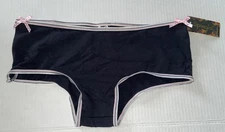 Seven Til Mid super soft black boyshorts underwear lingerie sleep wear 3X NEW