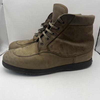 Hogan Echt- und Naturleder Stiefel Hand Made OutWear Schnürstiefeletten