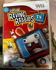 New  Unopened Raving Rabbids Game TV Party (Nintendo Wii) Complete w/ Manual