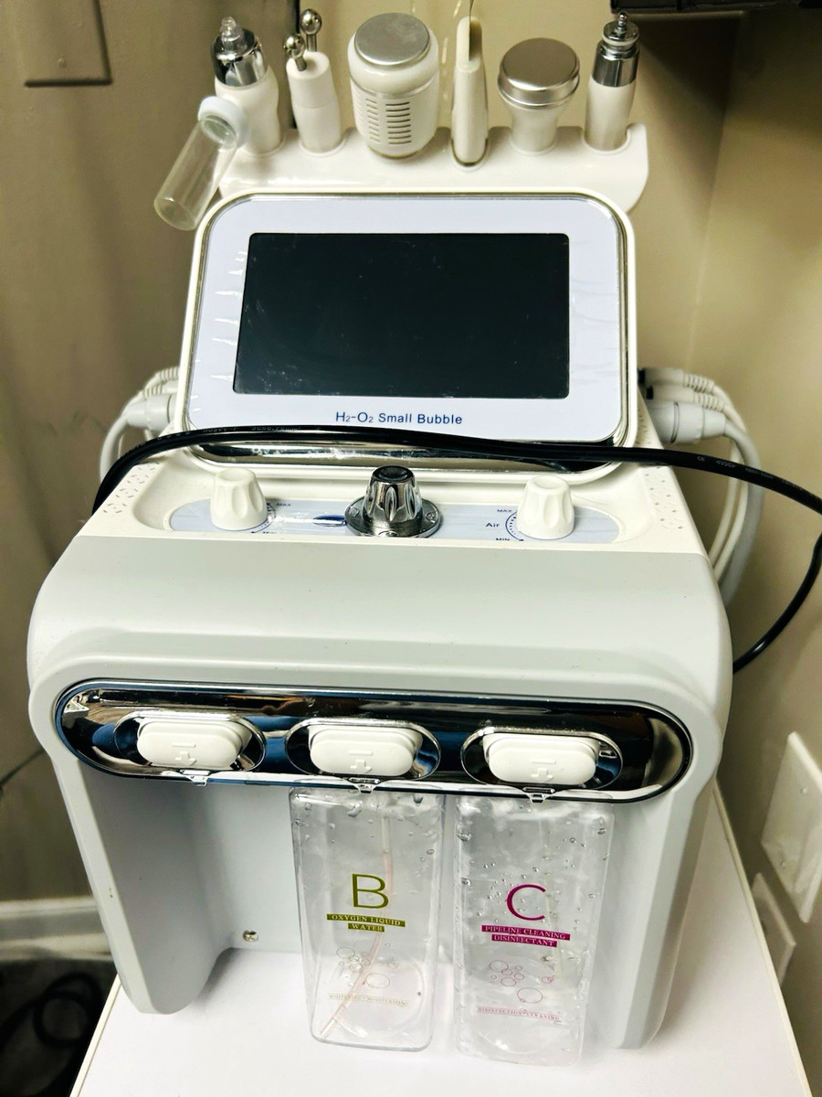 H2-O Small Bubble 美顔器 本体 H2-O2 Small Bubble Hydrodermabrasion Facial Machine, Touchscreen