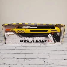Bug A Salt 3.0 Yellow Fly Swatter New Non Toxic Bug Killing Device