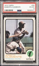 1973 TOPPS #50 ROBERTO CLEMENTE PSA 4