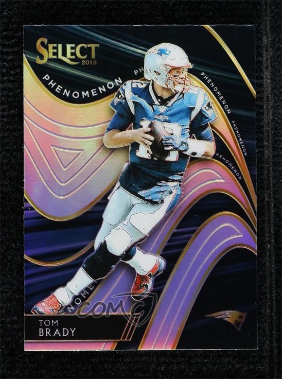 2018 Panini Select Phenomenon Silver Prizm Tom Brady #PH-2 1i3m