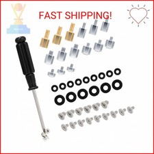 46PCS NVME M.2 SSD Mounting Screws M.2 SSD Screw Kit for Asus Gigabyte ASRock Ms