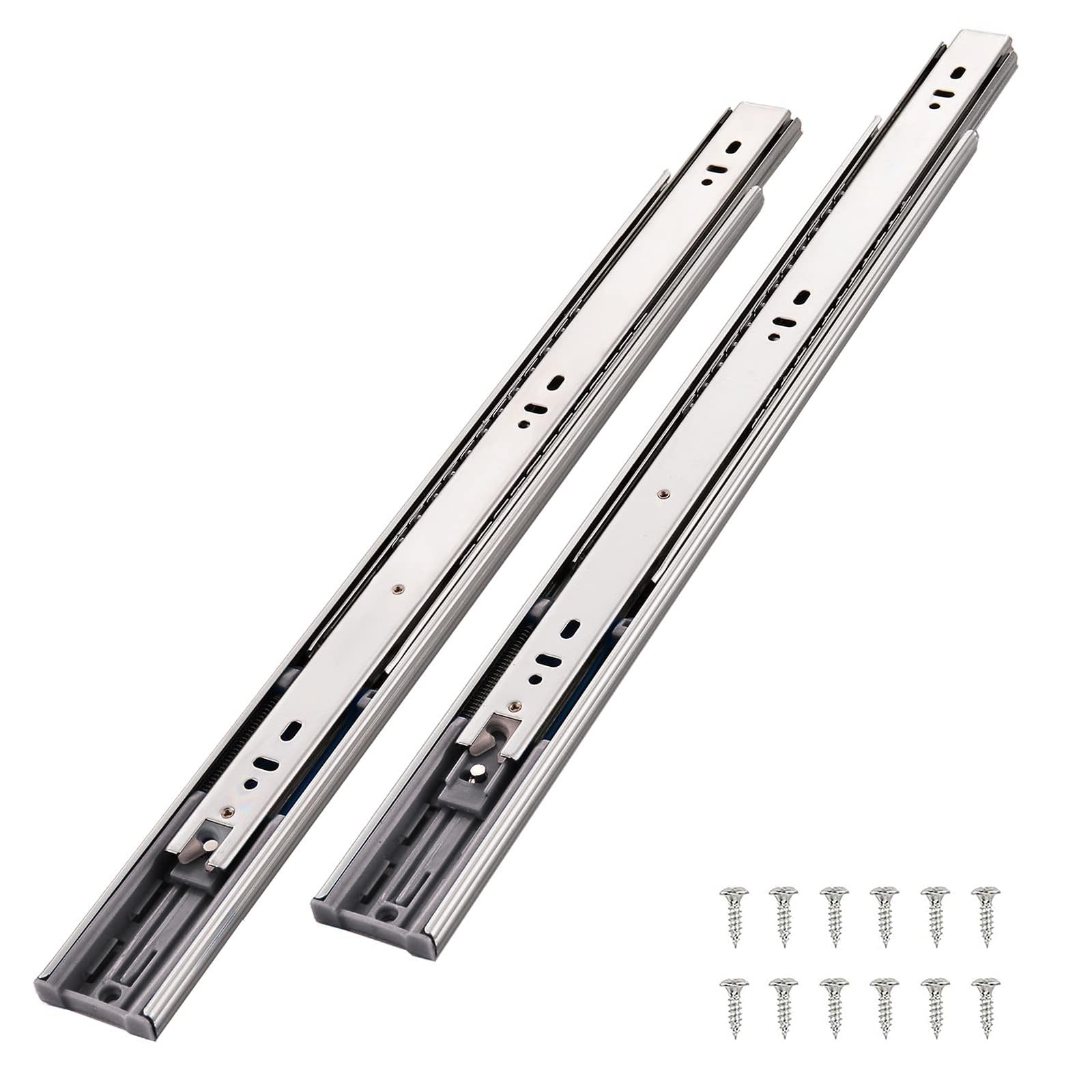 14 Inch 6 Pairs, Side Mount Metal Bearing Full Exten...