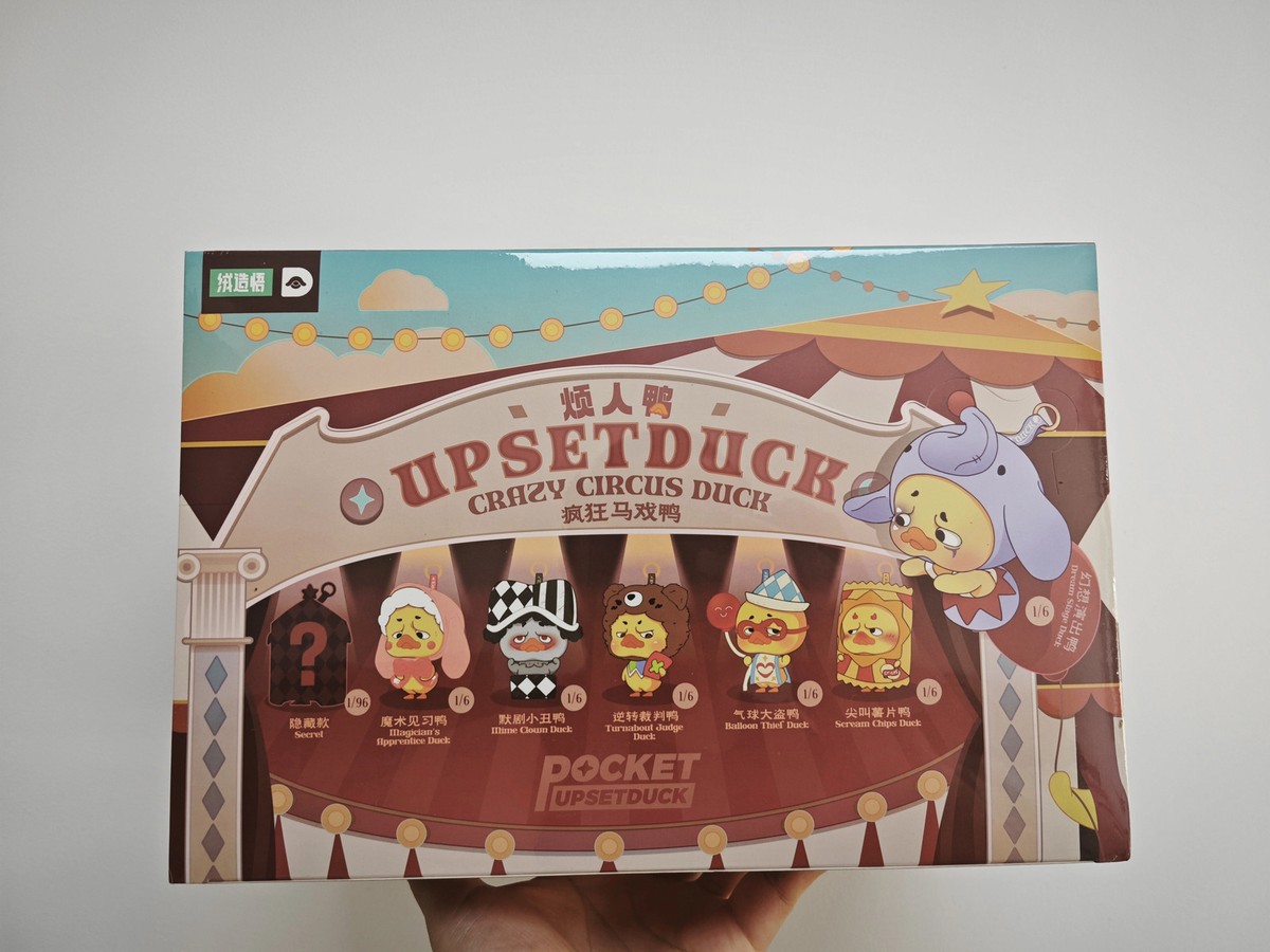 Upsetduck Crazy Circus Duck Series Blind Box Confirmed Figures