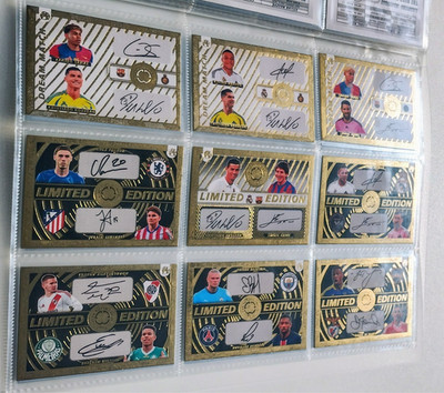   2025 FIFA CLUB WORLD CUP FE Flash Edition cards Collection (9 cards) Golden 