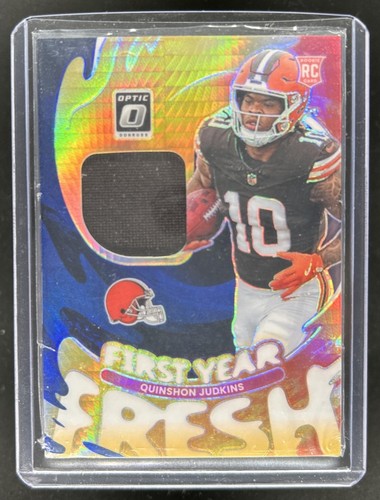 2025 Donruss Optic Quinshon Judkins Blue Hyper (RAW)
