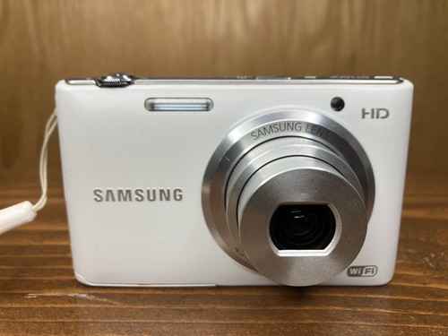 Samsung ST150F 16.2MP Smart Wifi Digital Compact Camera White Tested W/case