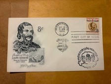 1958 FDC Lajos Kossuth Champion of Liberty 8c Stamp Cachet #1118