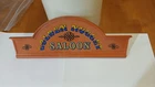 Vintage Playmobil Gold Nugget Saloon Set 3787 - Roof Sign - Molly Brown