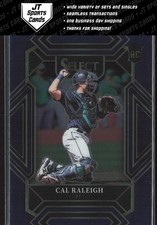 2022 Panini Select Cal Raleigh 212 RC Diamond Level Retail Blue Seattle Mariners