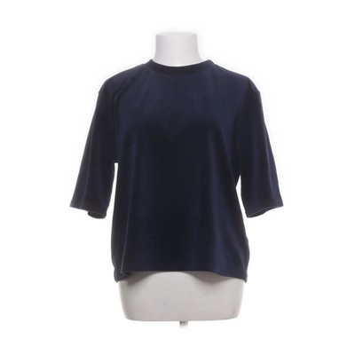 Guts & Gusto, Top, Größe: S, Blau, Elasthan/Polyester, Einfarbig, Samt #VLF