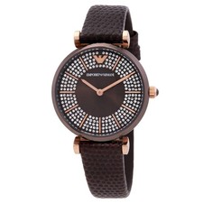 Emporio Armani Quartz Brown Dial Ladies Watch AR11565