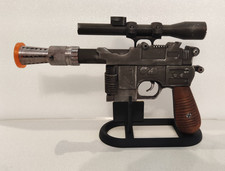 Han Solo DL-44 Blaster & Stand 1:1 Star Wars 3D Printed Model Prop Cosplay