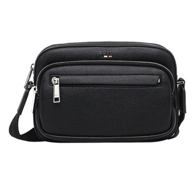 BOSS Umhängetasche Herren mit Logo 3D-Effekt Ray EW Pocket Schwarz
