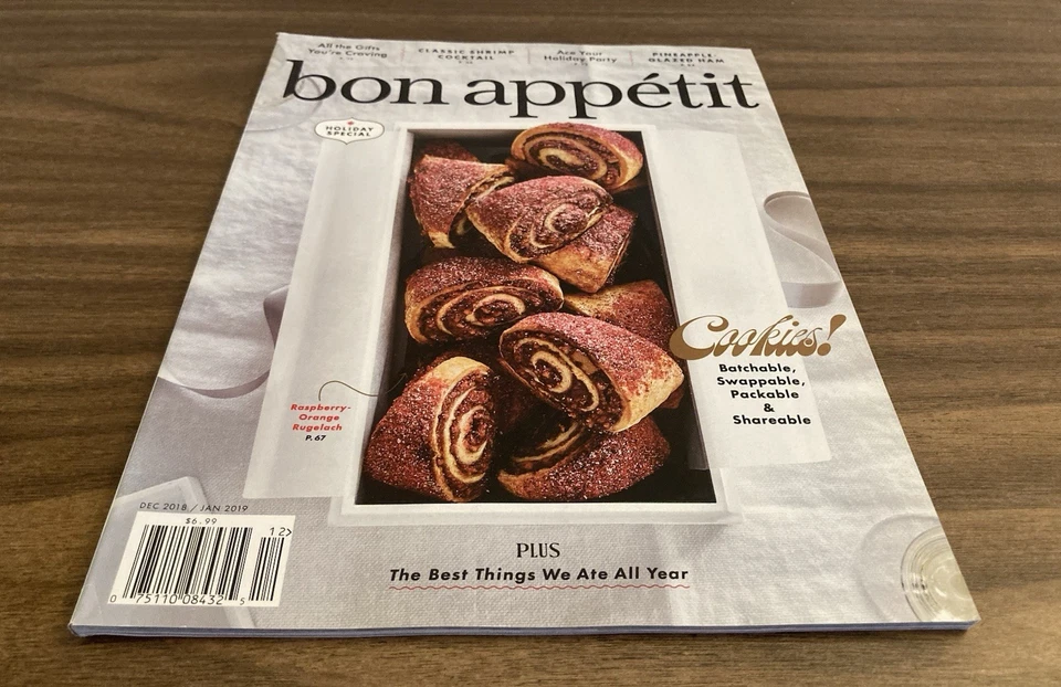 Bon Appetit Magazine December 2018 / January 2019 Holiday Special Single Issue - Image 3 of 4