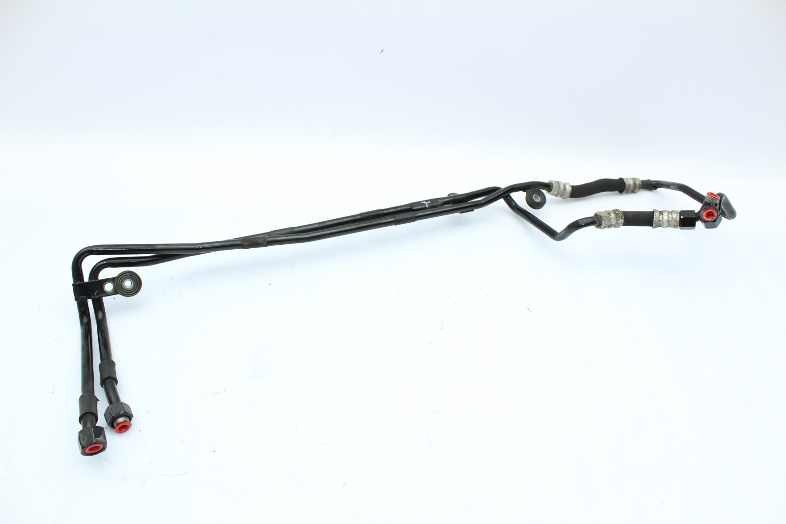 2003-2005 Bentley Continental GT Transmission Oil Cooler Hose Pipe Set Pair