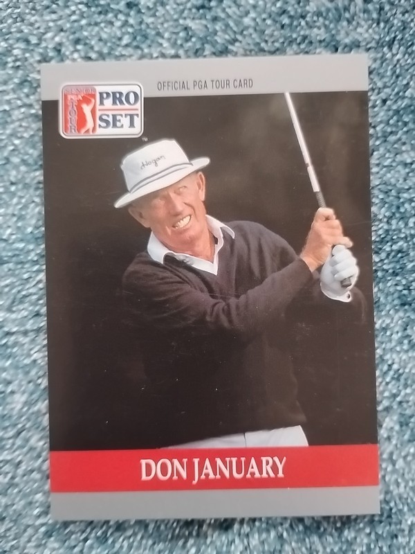 Don January, Senior Tour - 1990 Pro Set PGA Tour Golf