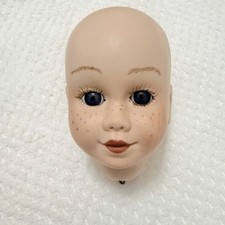 Vintage Socket Doll Head For 17 Dolls Restore Parts Replacement Porcelain