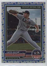 2023 Panini USA Baseball Stars & Stripes Stars Prizm Carter Holton #70 ff8