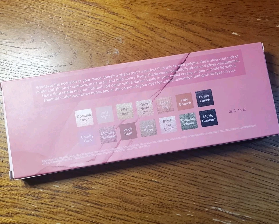 Mally Beauty Best Dressed Lids Neutrals & Bolds Matte & Shimmer Eyeshadows NEW - Image 4 of 4