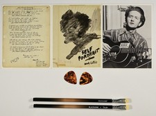 BLACKWING x Fender Stratocaster Sunburst + Arlo Guthrie Postcards + Guitar Picks