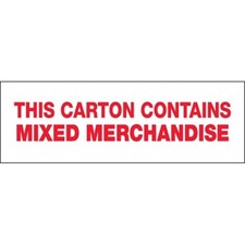 3x110 yds Waterproof 2.2 mil-Mixed Merchandise Carton Sealing Tape-qty 24