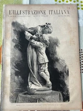 L'Illustrazione Italiana 43 1880 INCISION Malpaga Bergamo Melbourne Siena Panama