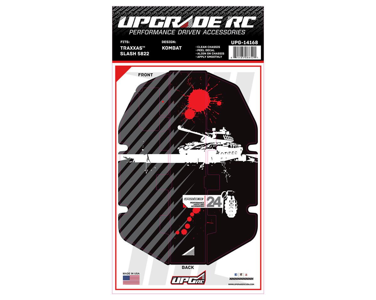 UpGrade RC Chassis Protector for Traxxas® Slash® 2WD (Kombat) (1) [UPG-14168]