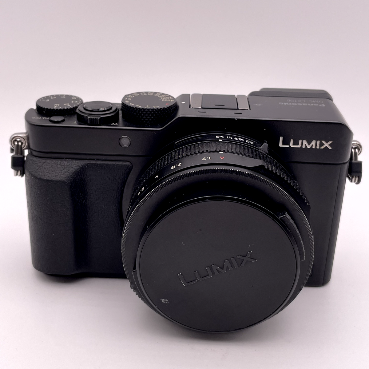 Panasonic Lumix DMC-LX100 Digital Camera – Black – Memory Card