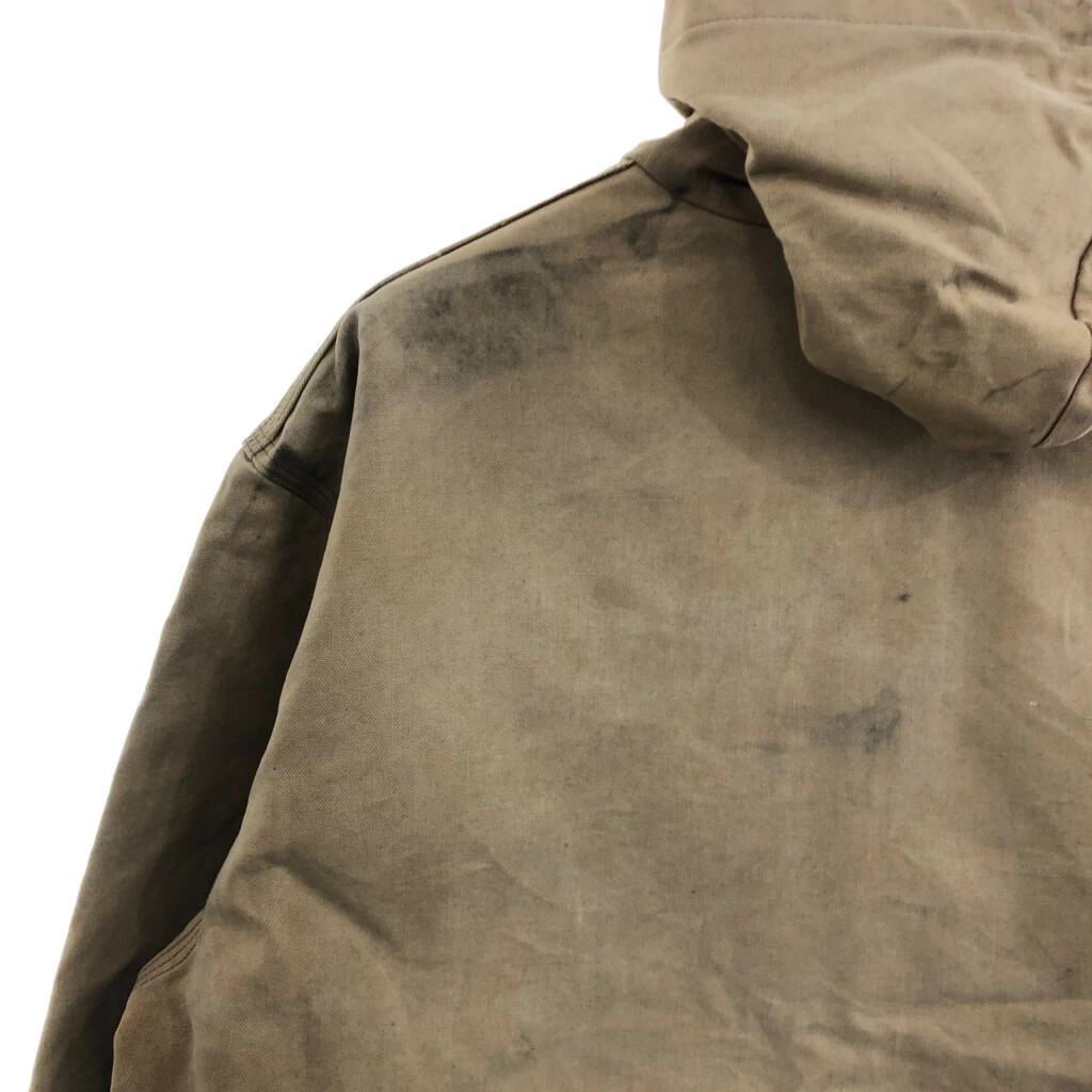 90s Carhartt Active Jacket Duck Fabric Work Jacket Brown (Men s XL equivalent) U thumbnail 3