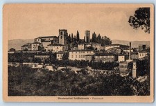 Postal Toscana Italia Montecatini Valdinievole Panorama década de 1920 sin publicar