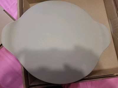 Pampered Chef 15'' Large Round Stone Handles 1371 Classics Collection NIB Open...