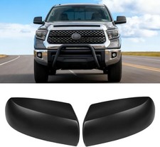 Compatible with Tundra 2007-2021/Sequoia 2007-2021 Mirror Cover Textured Bla..