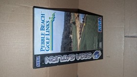Sega Saturn games X2 PAL region Pebble Beach Golf Links & euro 96 both C.I.B