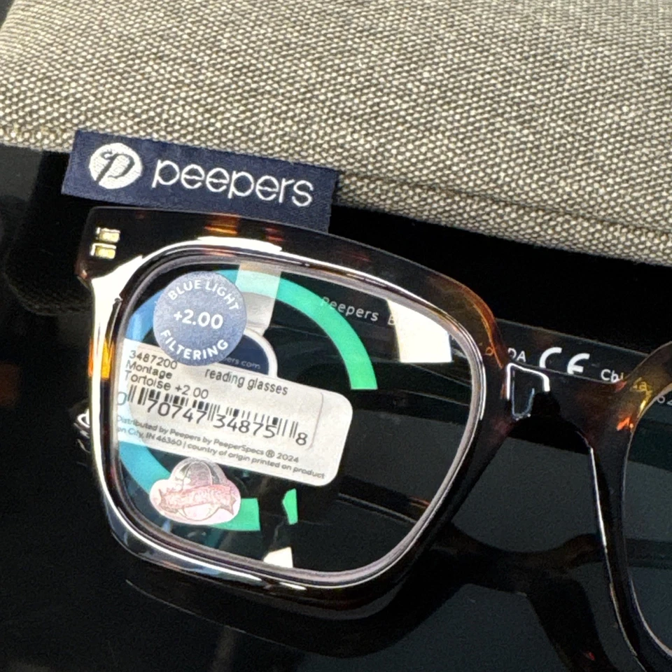 Peepers на PeeperSpecs женщин взять бант квадратные очки для чтения Бесплатная доставка A32 - Изображение 4 из 4