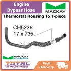 Engine Bypass Hose fits Mazda 6 GG/GY 2.3L 4Cyl L3