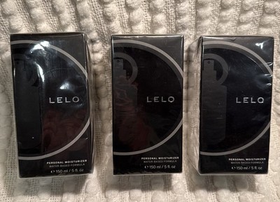 LELO Water-Based Formula Personal Moisturizer, 2.5 fl oz,  3 Boxes NEW SEALED