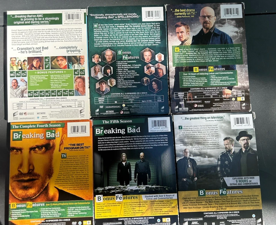 Breaking Bad - Seasons 1-6 ,  Complete Series DVD - Image 2 of 4