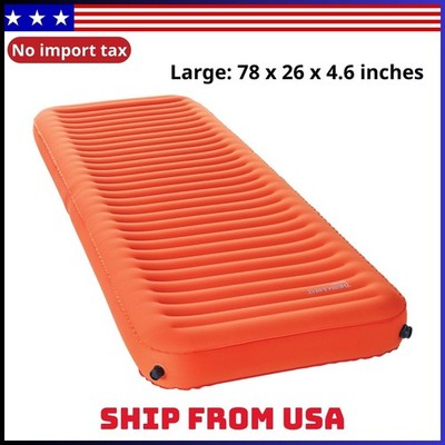 Therm a Rest NeoLoft Sleeping Pad Large Orange 78 x 26 x 4.6 inches NEW