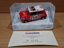 Corgi Collection Rally Mini Monte Carlo 113 04406 1:36 Scale 1996