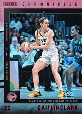 Caitlin Clark #31 Red Holo 2025 Panini Chronicled