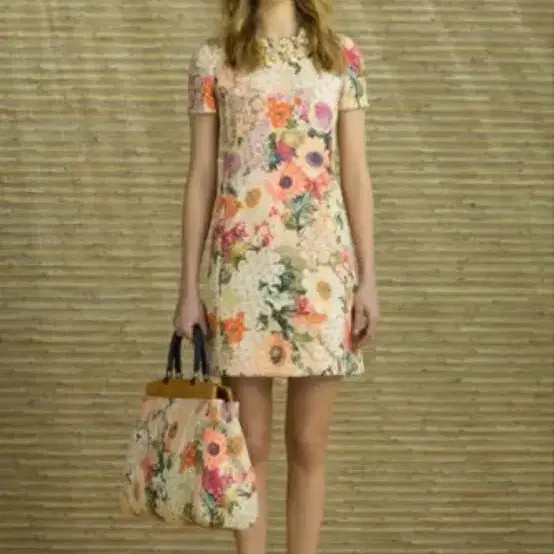 Tory Burch Floral Mini Dress, Size 66 thumbnail 4