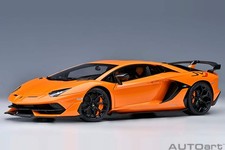 1/18 Lamborghini Aventador SVJ Arancio Atlas Pearl Orange Model By AUTOart 79218