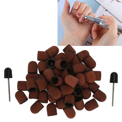 Grit Nail Art Sanding Manicure Grinding Bands Bit Set