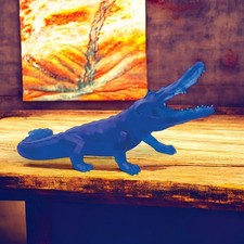 Daum 05325-1 Wild Crocodile in Blue by Richard Orlinski 99 ex