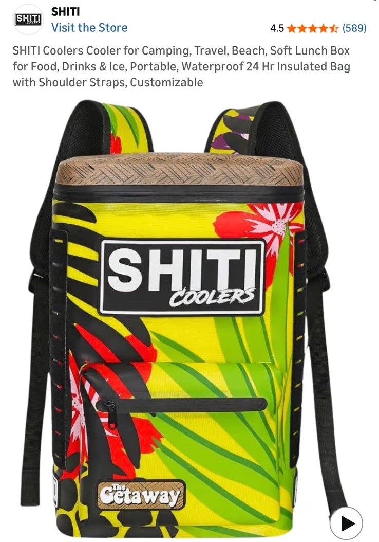 &ldquo;the Getaway&rdquo; Backpack Travel Cooler 15 Cans 24hour Ice 