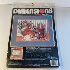 Dimensions No Count Cross Stitch Stitcher  s Still Life New Unopened Complete