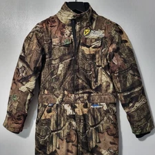 Scent Blocker Rain Blocker size M Youth Large Breakup Camo Hunting Coveralls